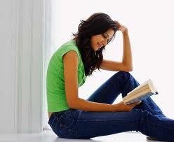favourite book-woman reading