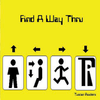 find a way through