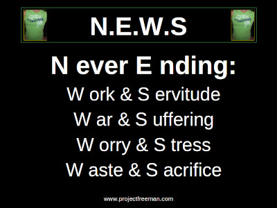 News: Never Ending Worry & Stress