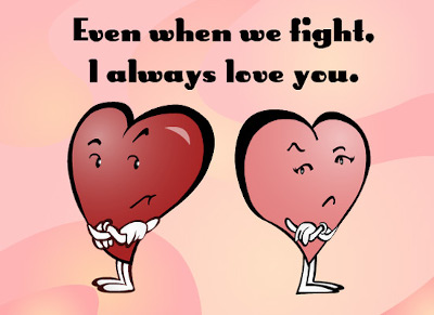 Even when we fight I still love you