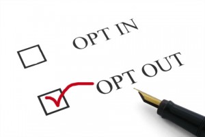 Opt In Opt Out